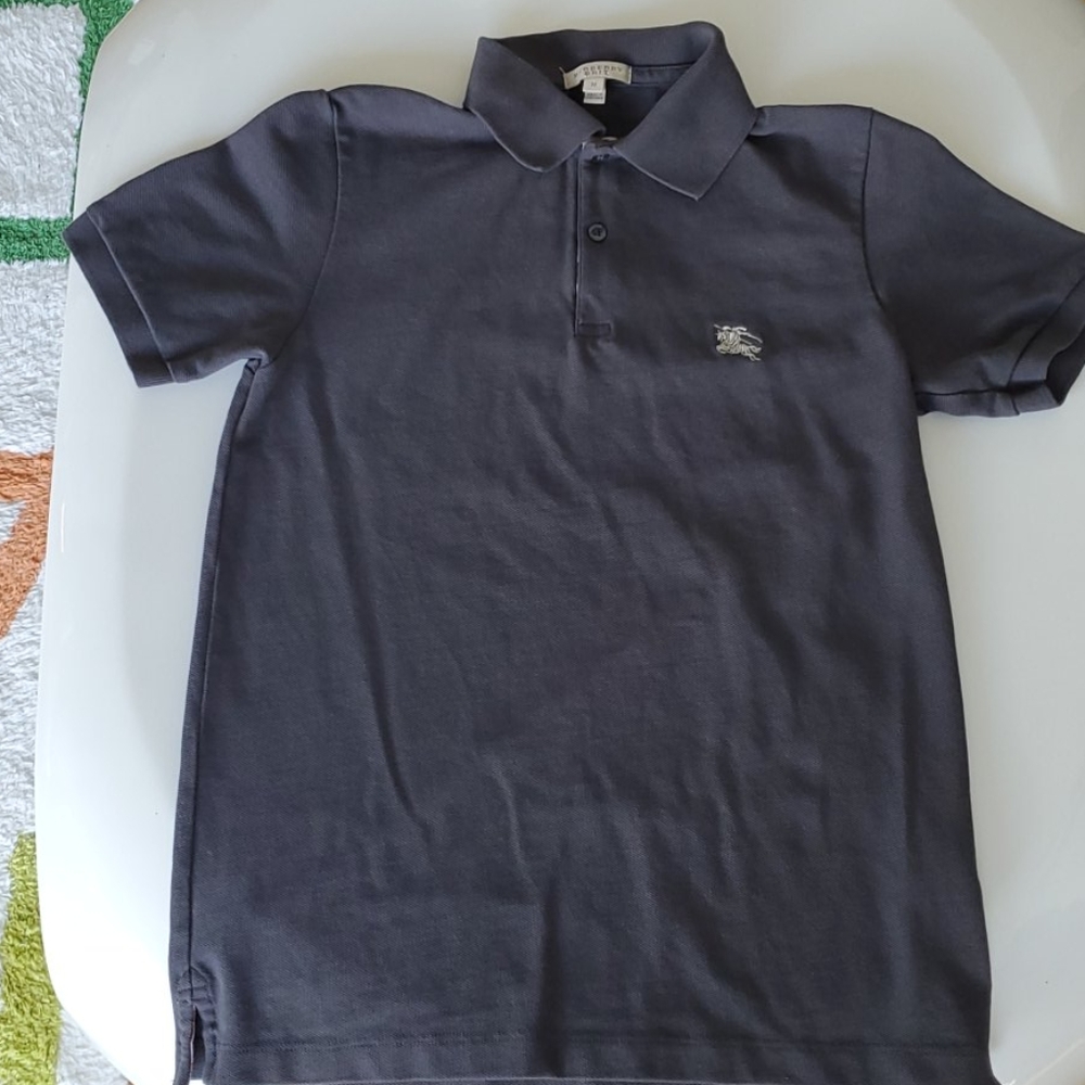 Burberry (Mens) Gray Polo
